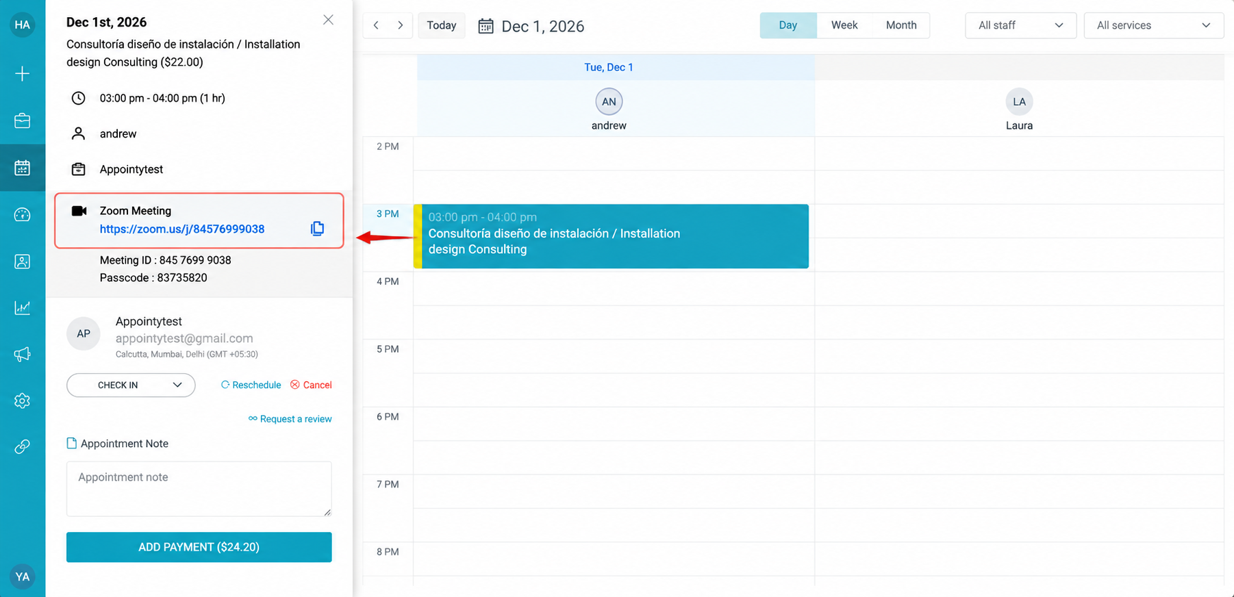 Zoom Meeting Appointment Calendar Dashboard.png