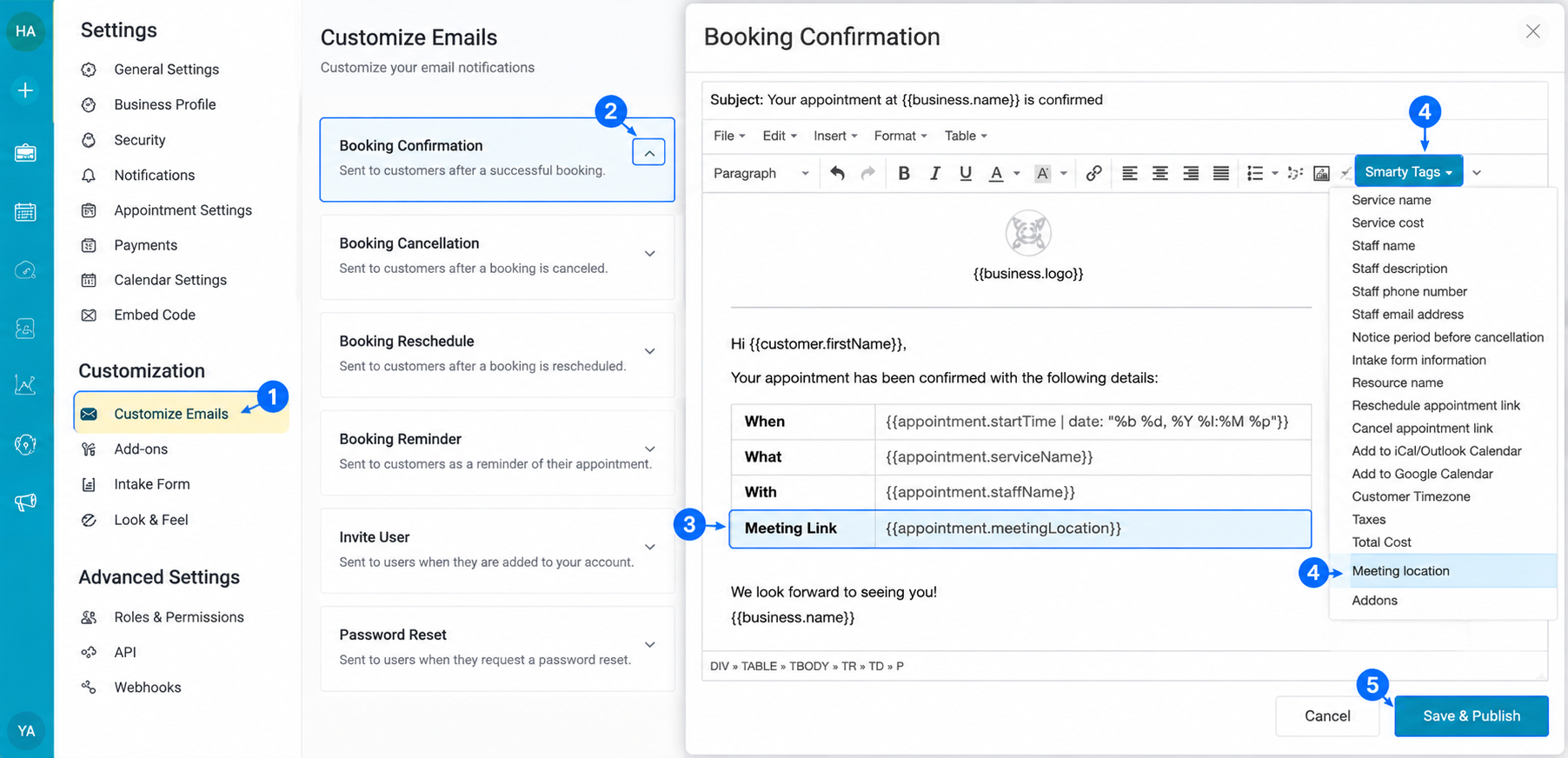 Customize Emails_ Booking Confirmation Editor.png